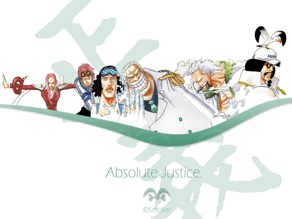 One Piece characters in action