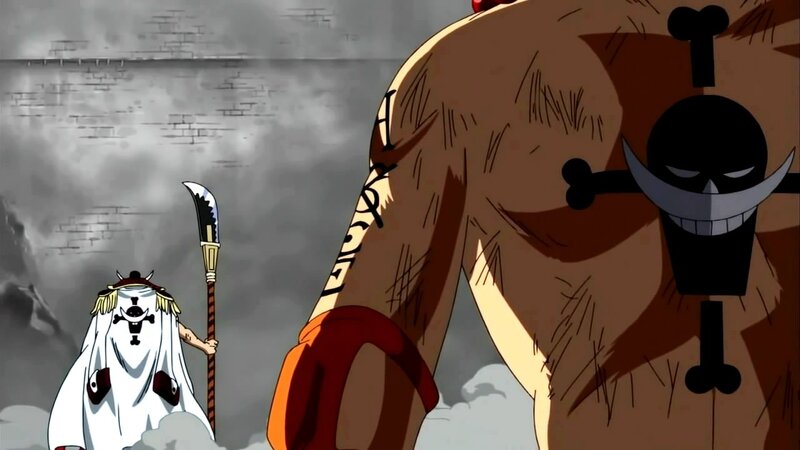 One Piece characters in battle