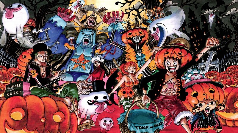 One Piece Characters in Halloween Costumes
