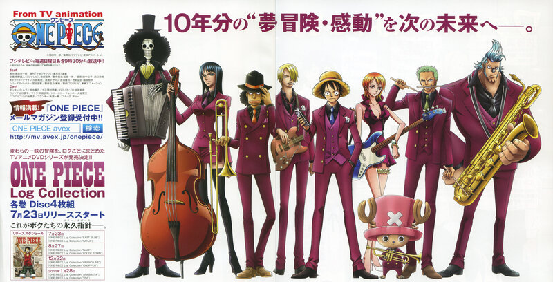 One Piece Characters in Suits