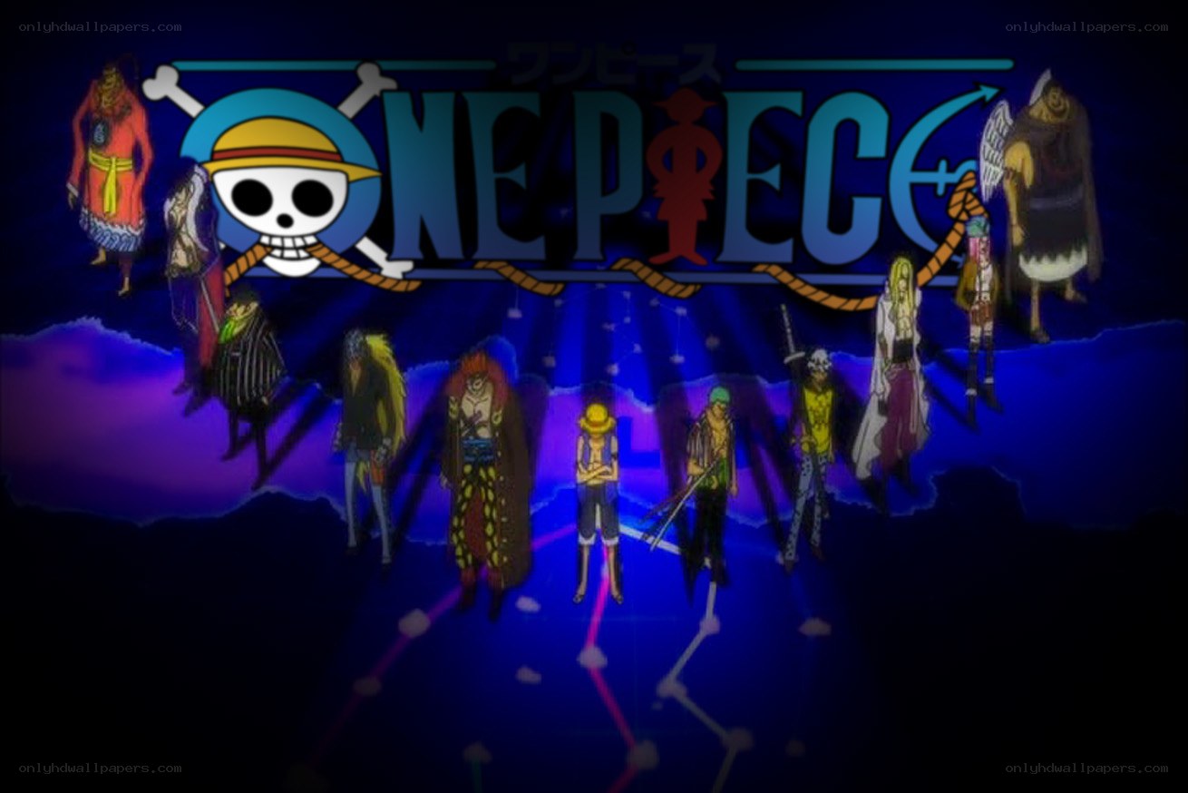 One Piece characters lineup