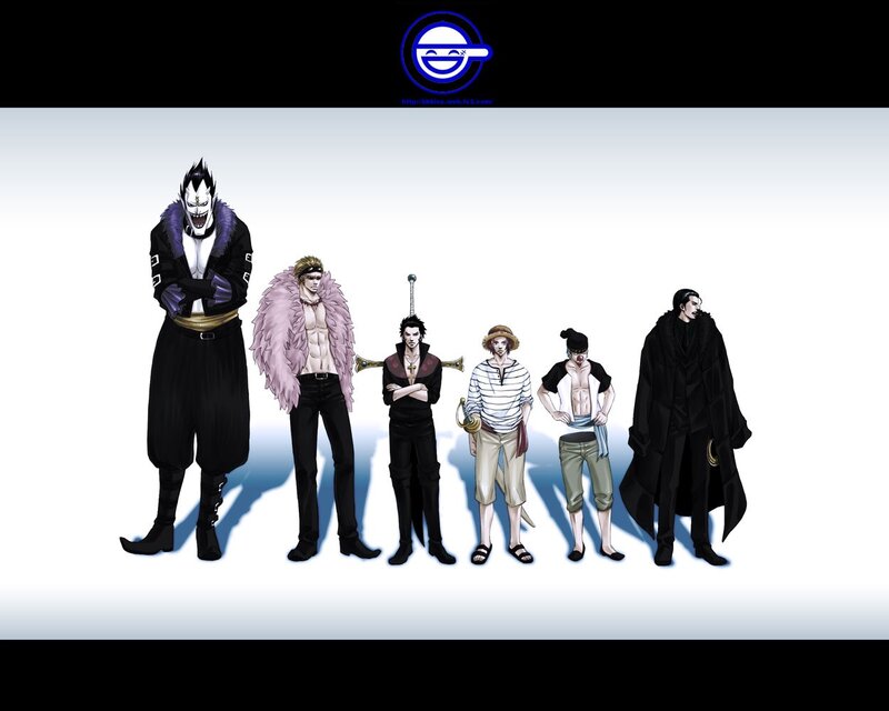 One Piece characters lineup
