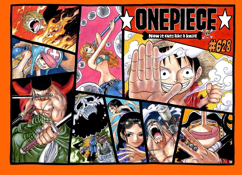 One Piece Characters — Orange, Dynamic