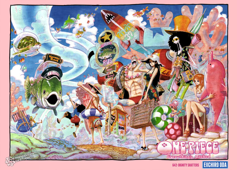 One Piece Characters — Pink