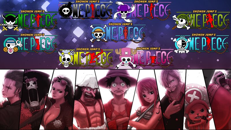 One Piece Characters — Purple