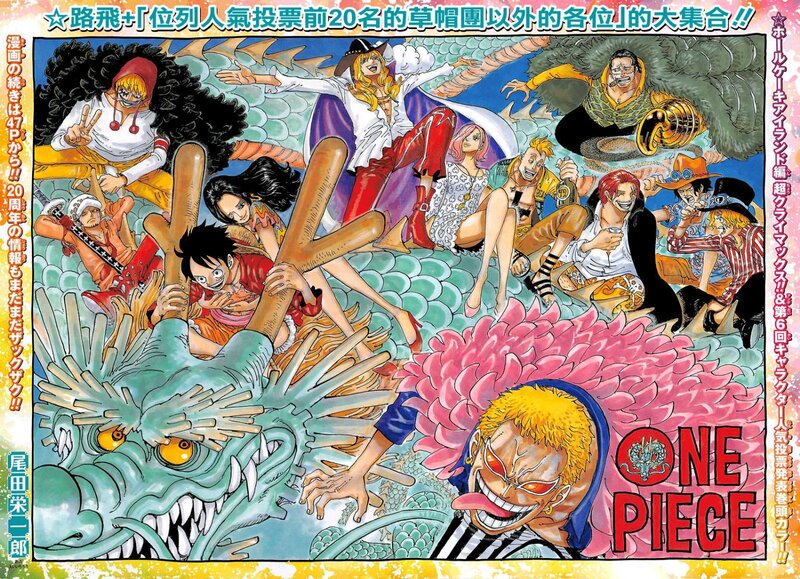 One Piece Characters — Red, Chaotic