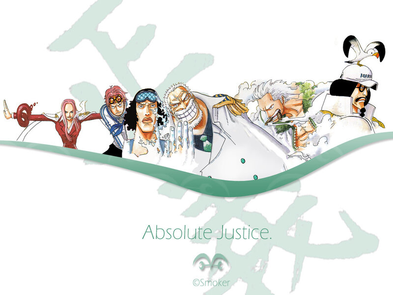 One Piece Characters — White, Dramatic