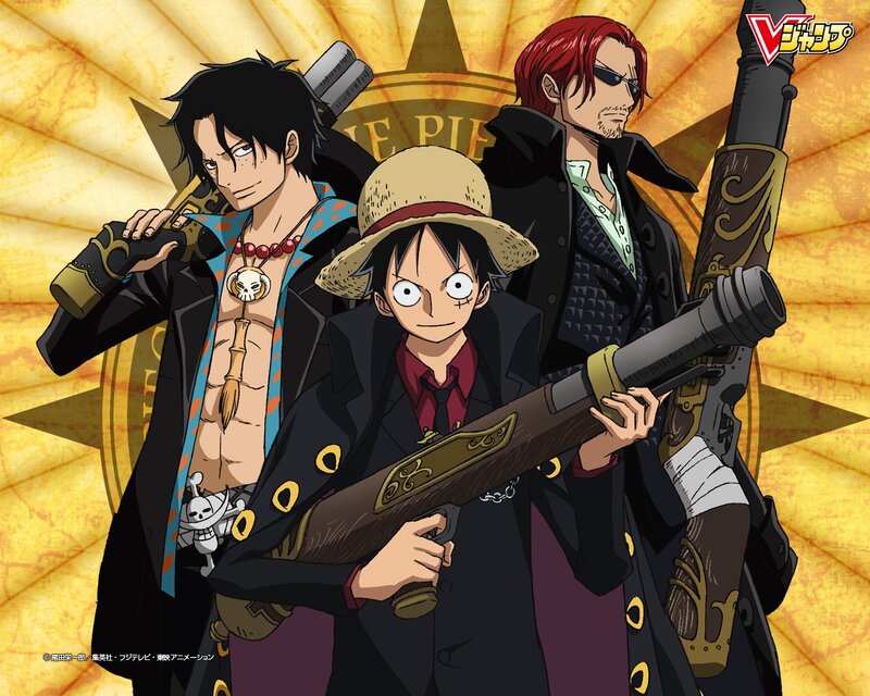 One Piece characters with weapons