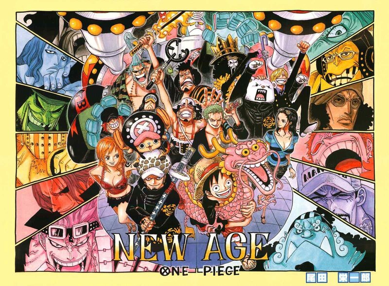 One Piece Characters — Yellow, Energetic