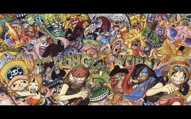 One Piece Characters — Yellow