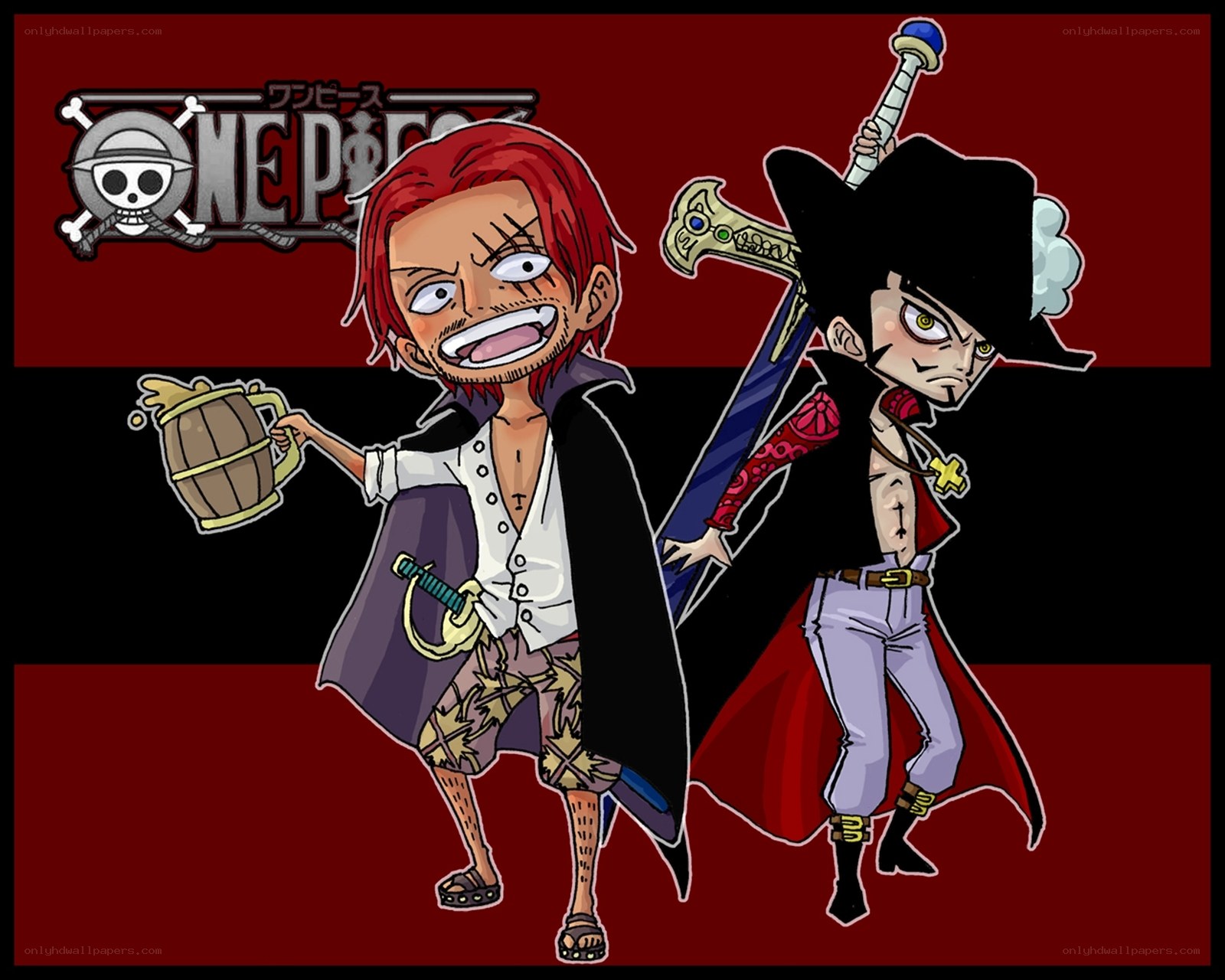 One Piece chibi characters