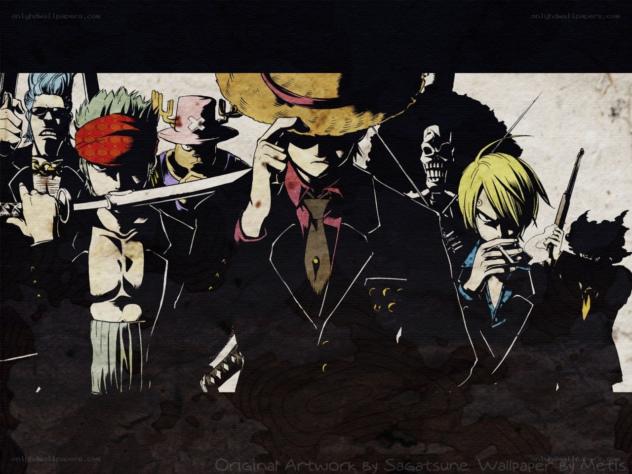 One Piece crew artwork