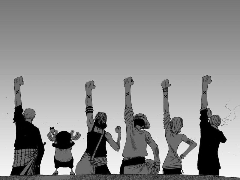 One Piece Crew — Black, Determined