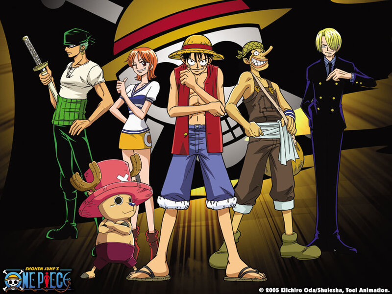 One Piece Crew — Black, Dramatic, Anime, Anime Characters, Sailor Hat