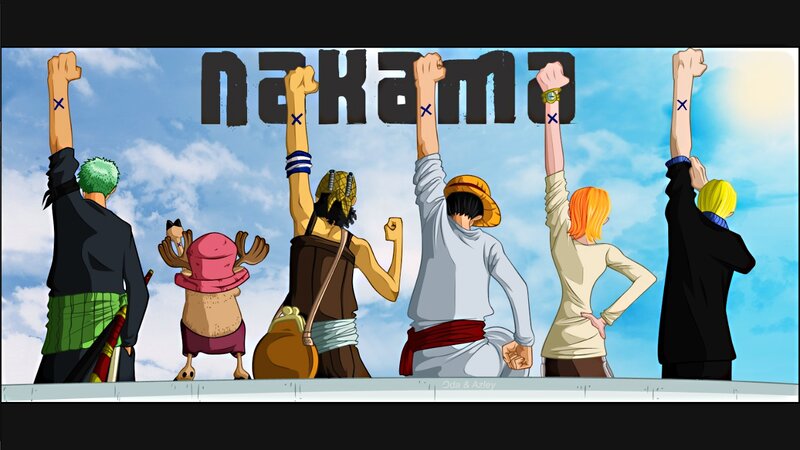 One Piece Crew — Blue, Determined