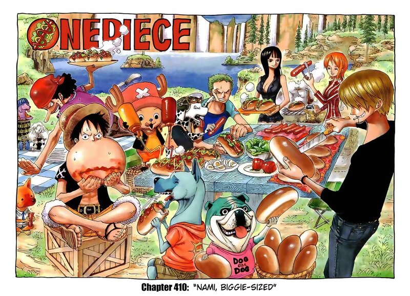 One Piece Crew Eating