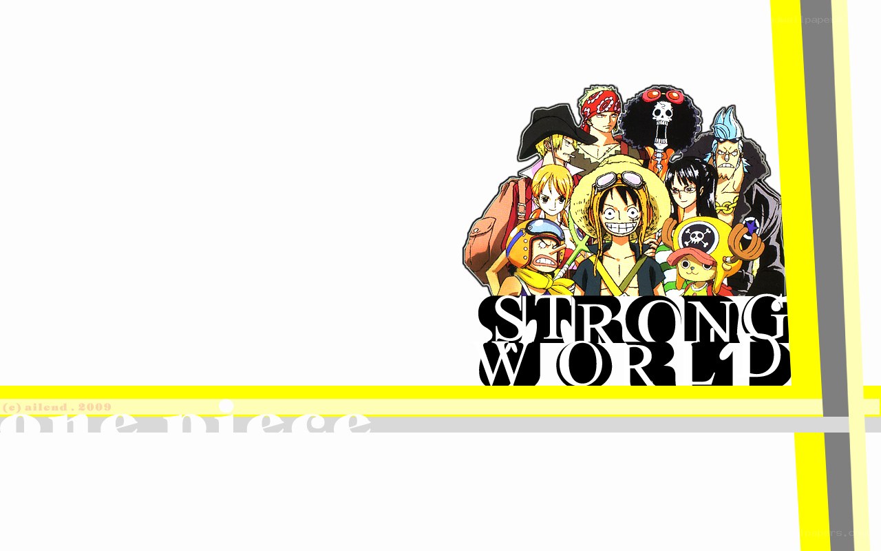 One Piece crew group art