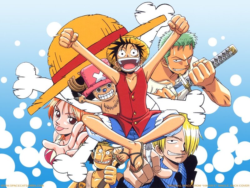 One Piece Crew Group — Blue, Energetic