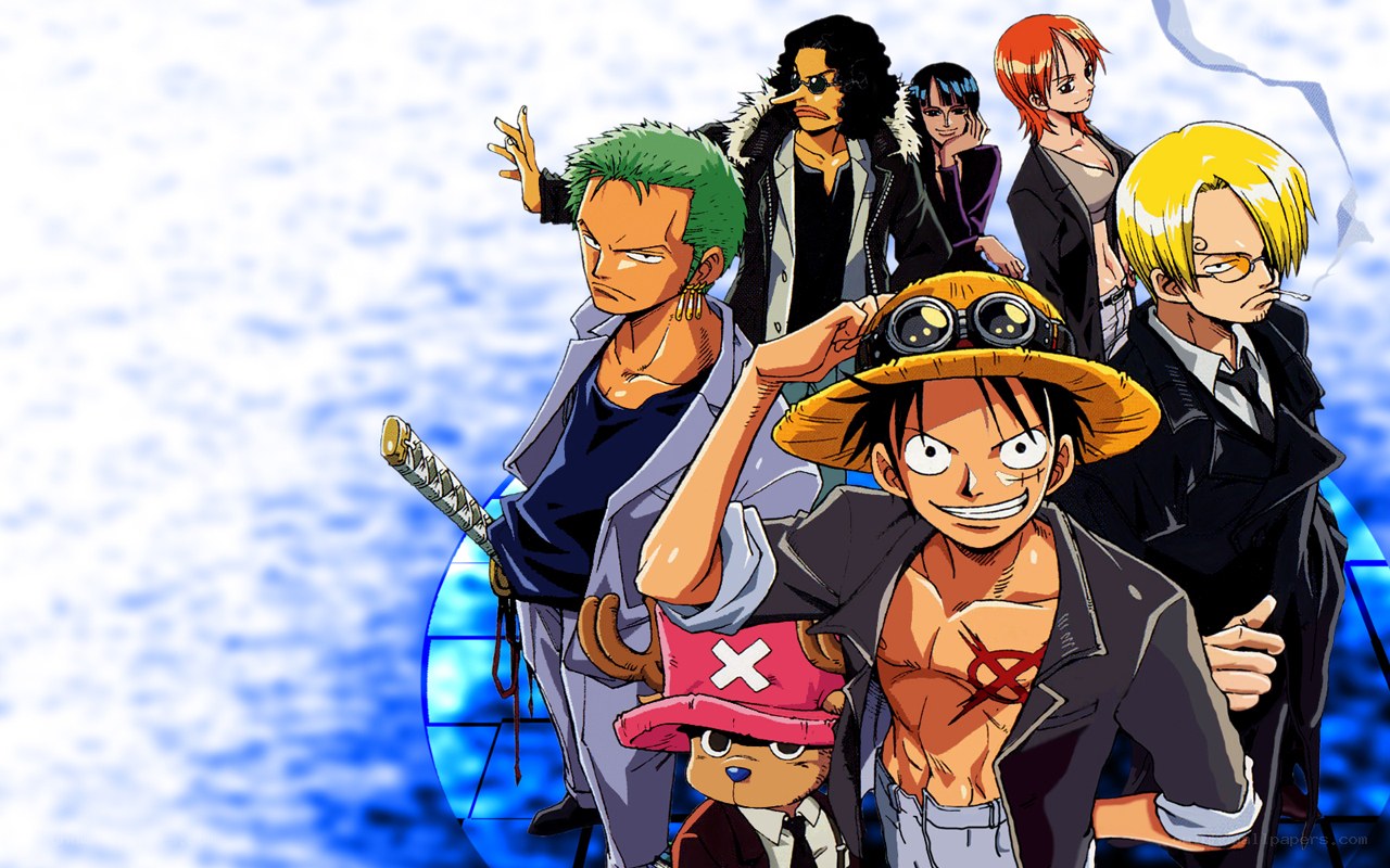 One Piece crew group portrait