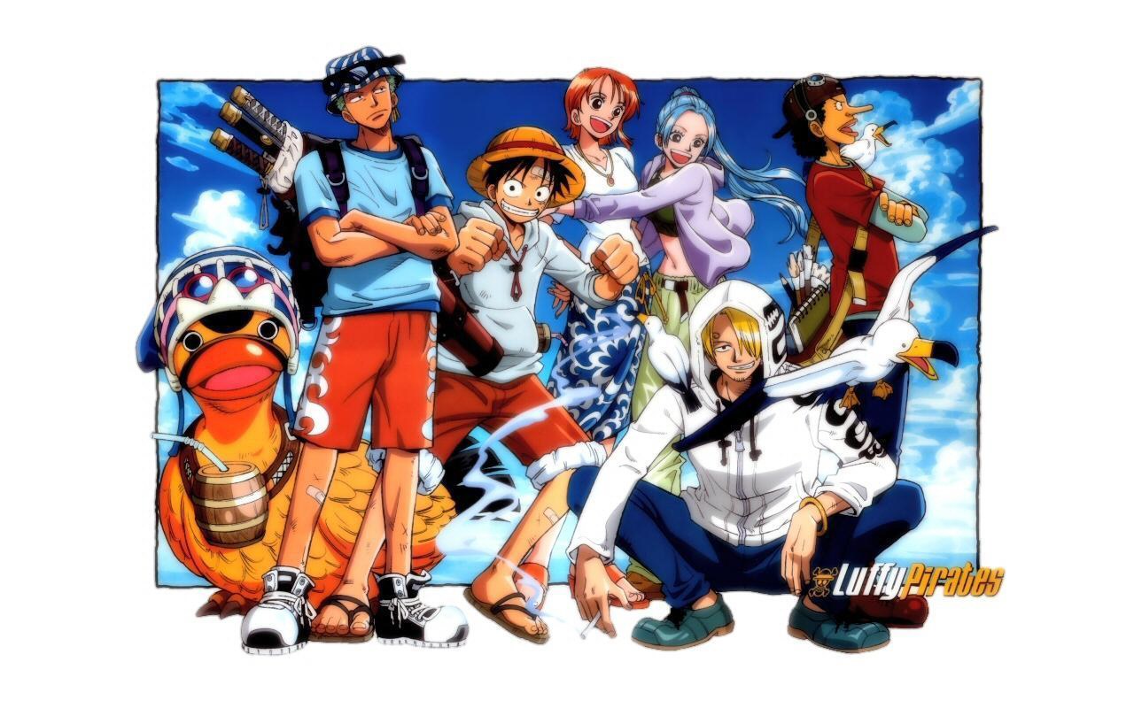 One Piece crew group portrait