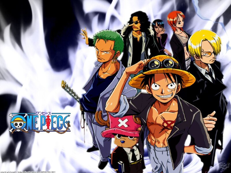 One Piece crew group portrait