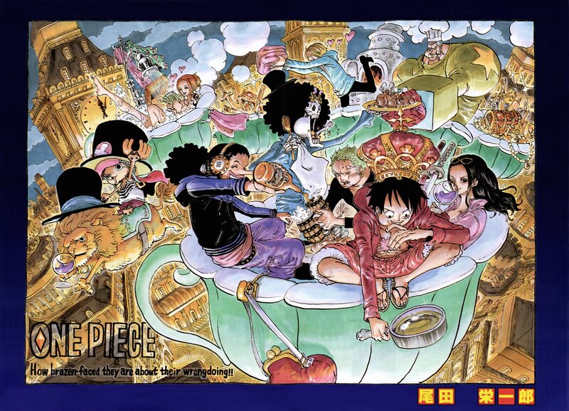 One Piece Crew in Teacup