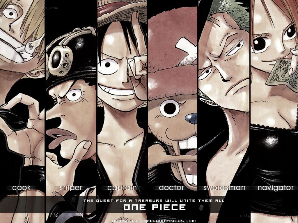 One Piece crew lineup