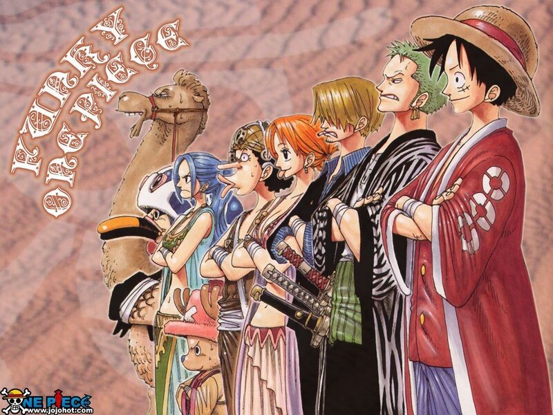 One Piece crew lineup