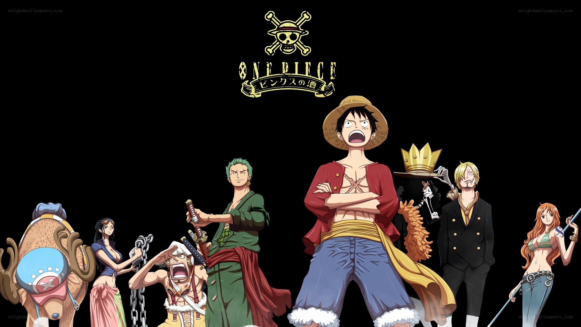One Piece crew lineup