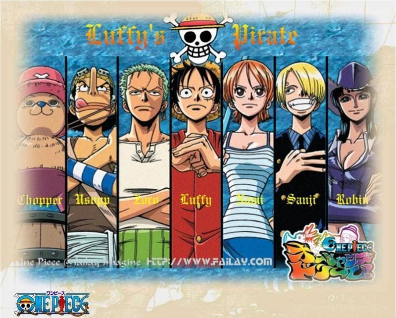 One Piece crew lineup