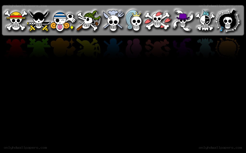 One Piece crew logos