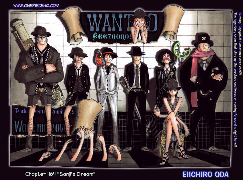 One Piece Crew Members — Black
