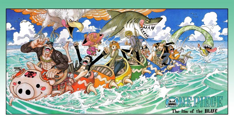 One Piece Crew on Boats