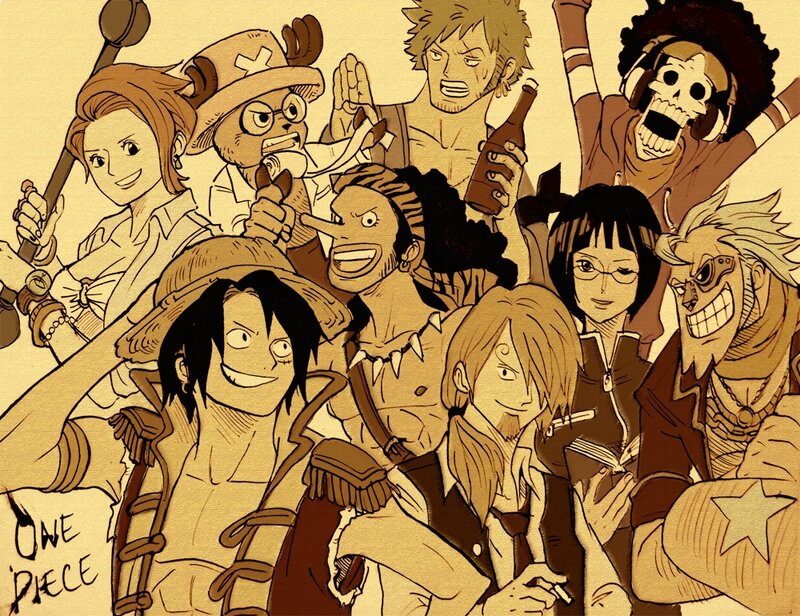 One Piece crew portrait