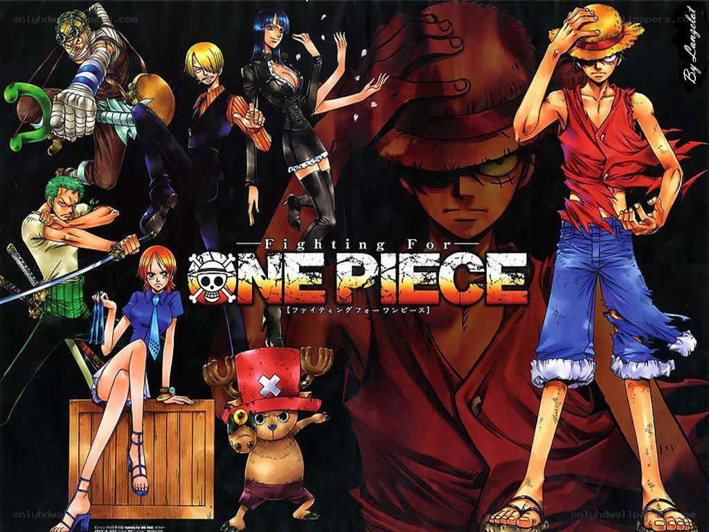 One Piece crew poster