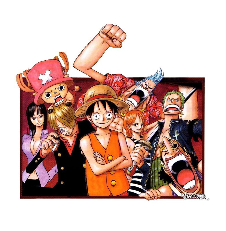 One Piece Crew — Red, Energetic