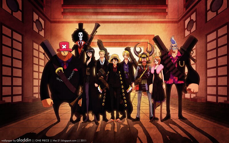 One Piece Crew Standing — Brown