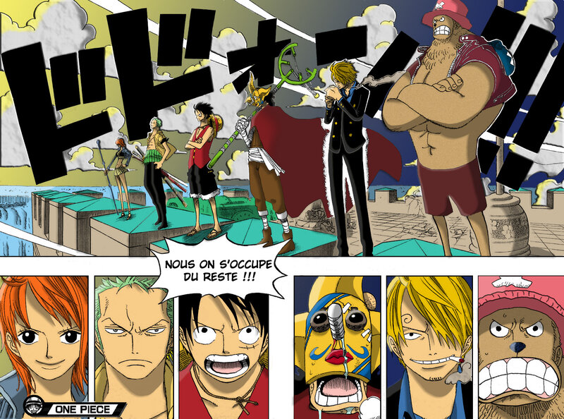 One Piece crew stands ready