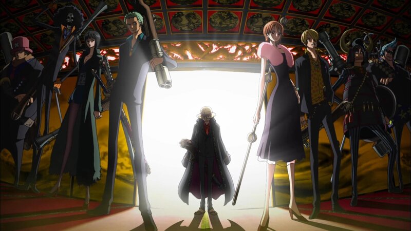 One Piece crew stands together