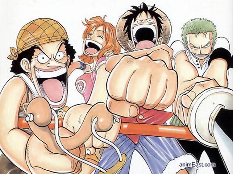 One Piece Crew — White, Energetic