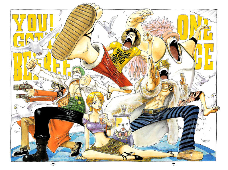 One Piece Crew — Yellow, Chaotic, Manga