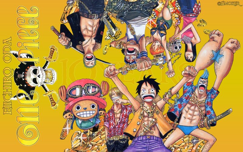 One Piece Crew — Yellow, Energetic, Manga