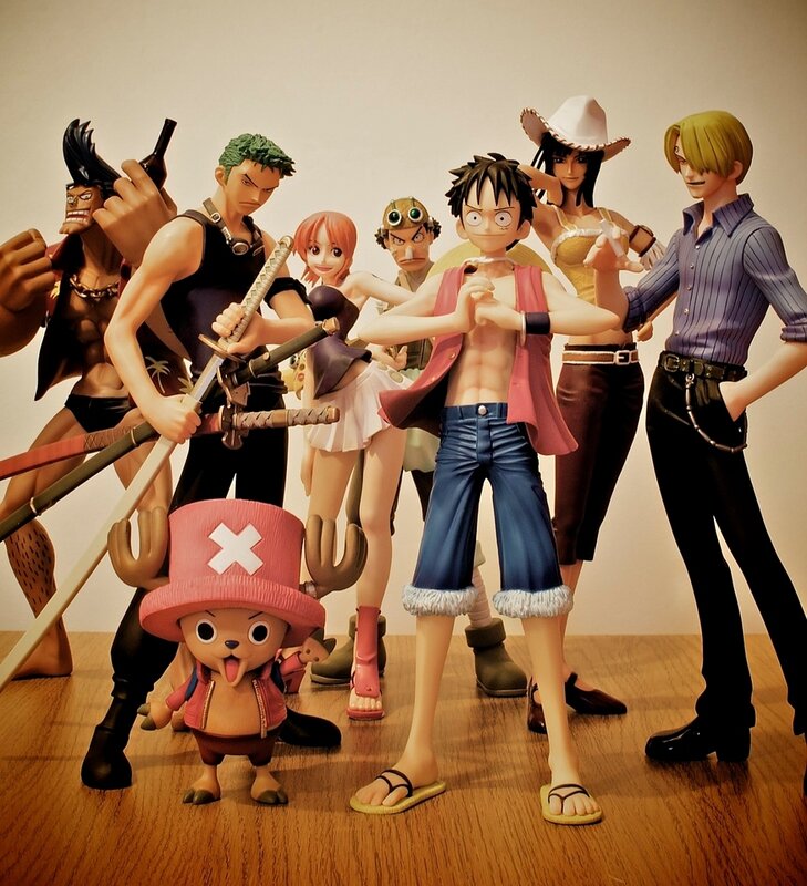 One Piece figure collection