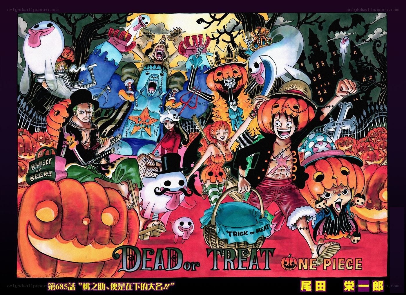 One Piece Halloween celebration