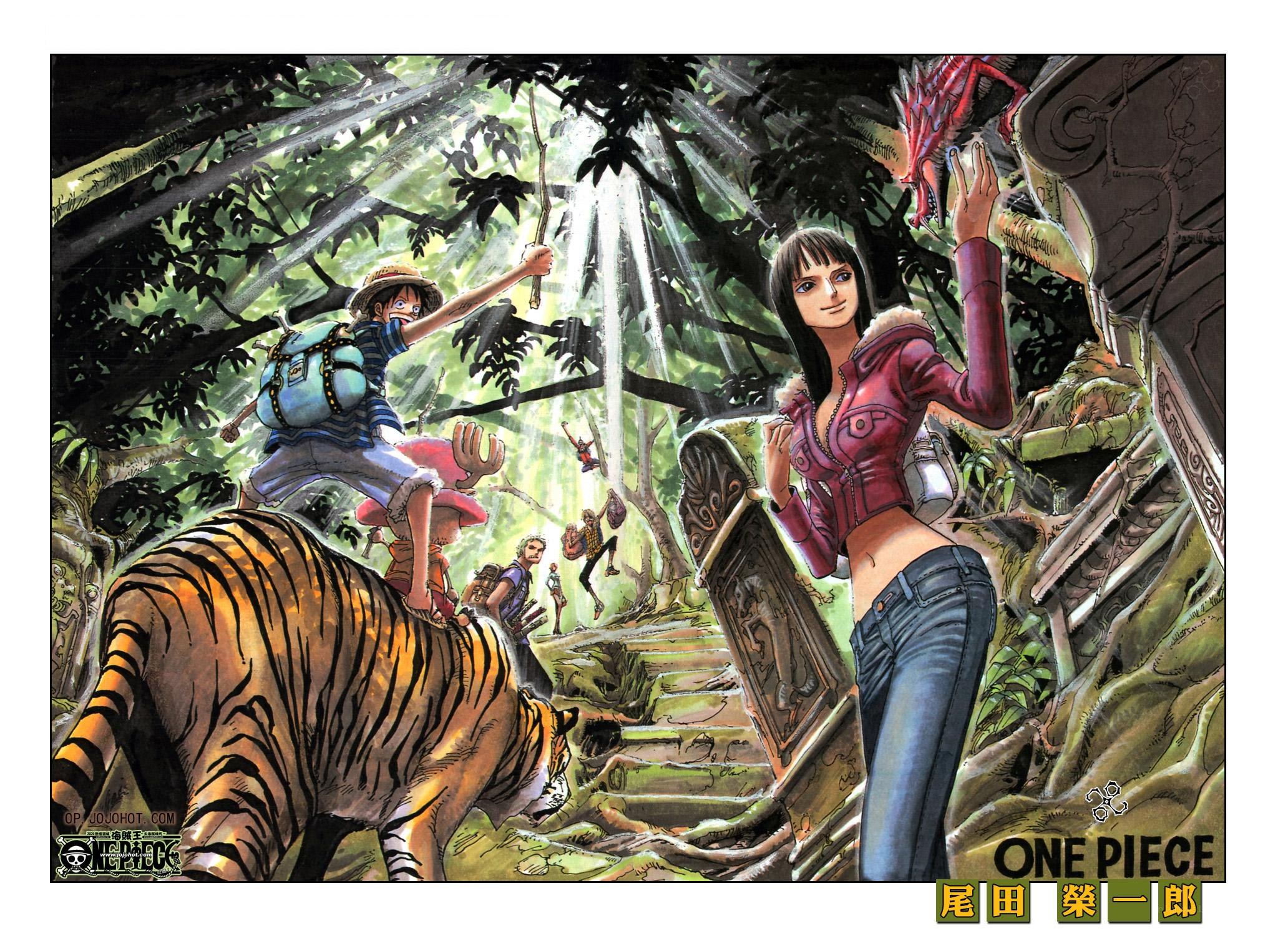 One Piece jungle adventure