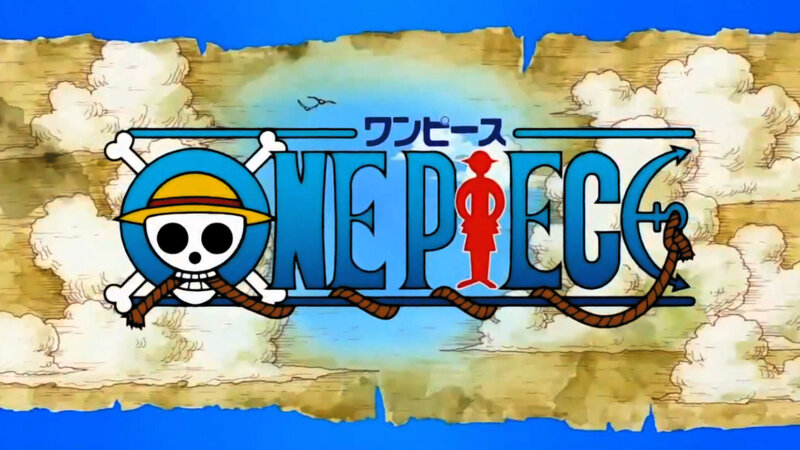One Piece Logo — Blue, Adventurous, Anime