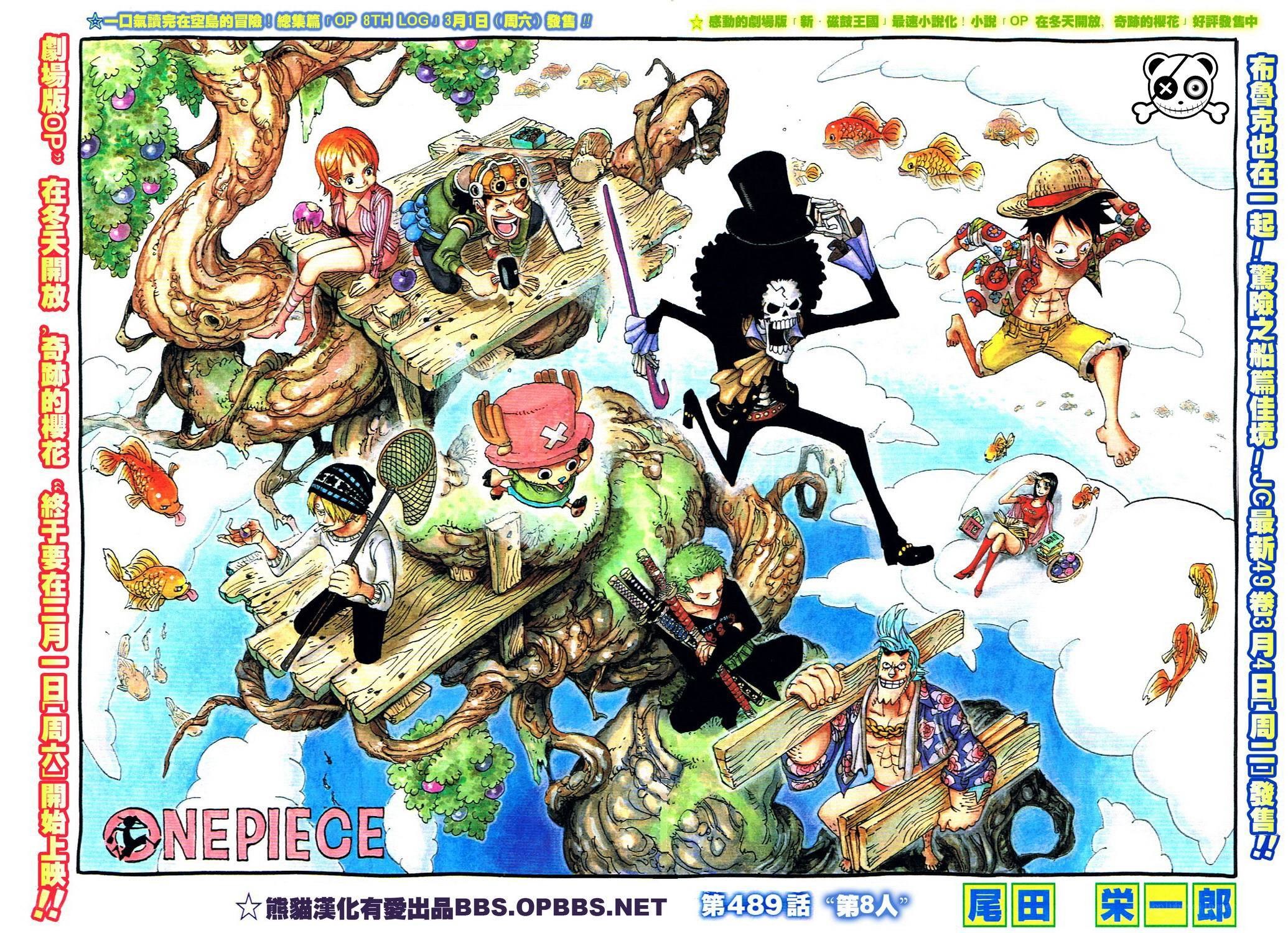 One Piece manga chapter cover