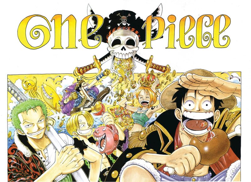 One Piece manga cover art