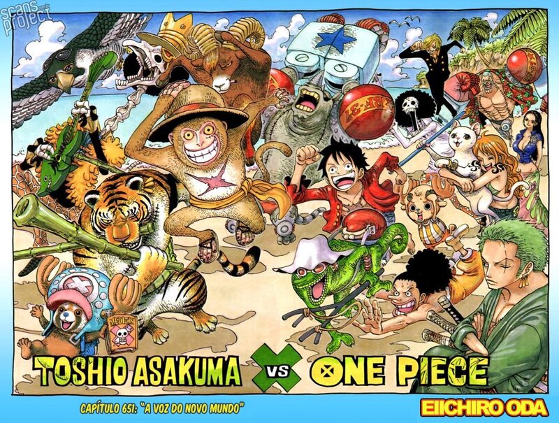 One Piece manga cover art