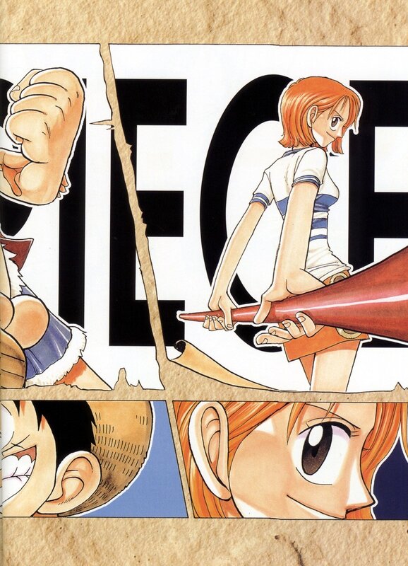 One Piece manga cover art